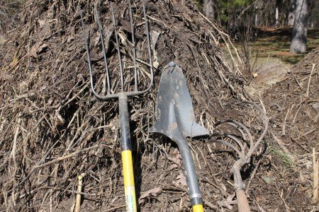 Manure Fork, Spear Head Spade, 5-Tine Cultivator