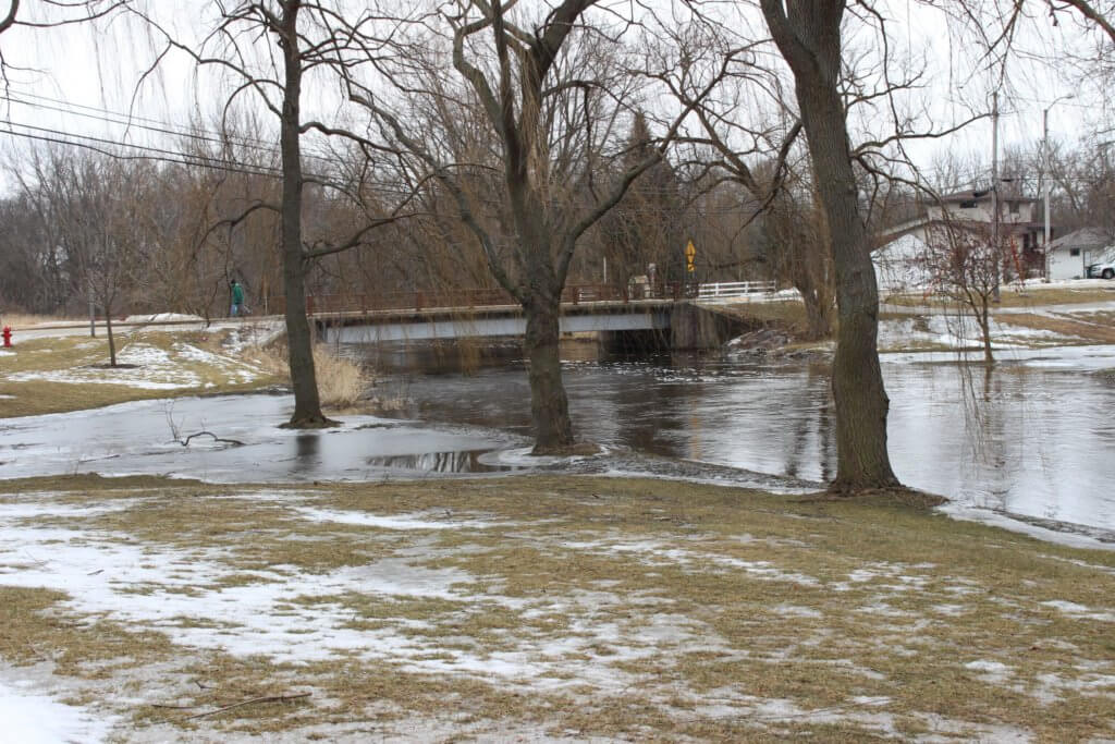 Koshkonong Creek at Downtown Cambridge, Wisconsin