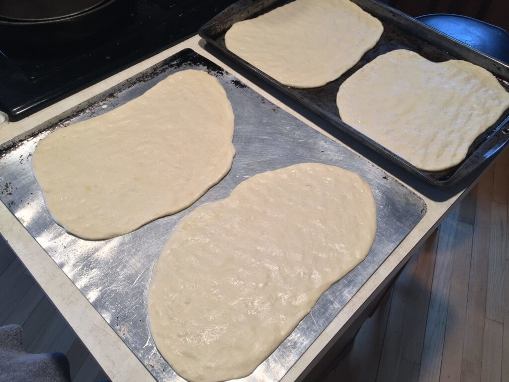 I was never good at making round pizza dough