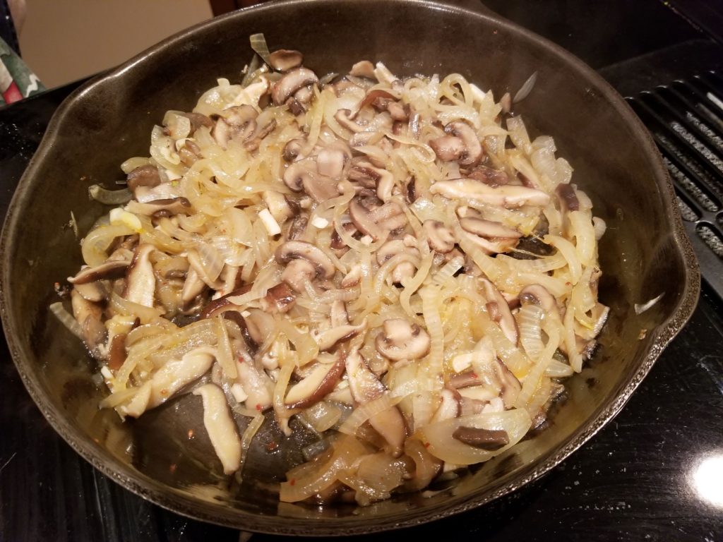 Onions and Mushrooms