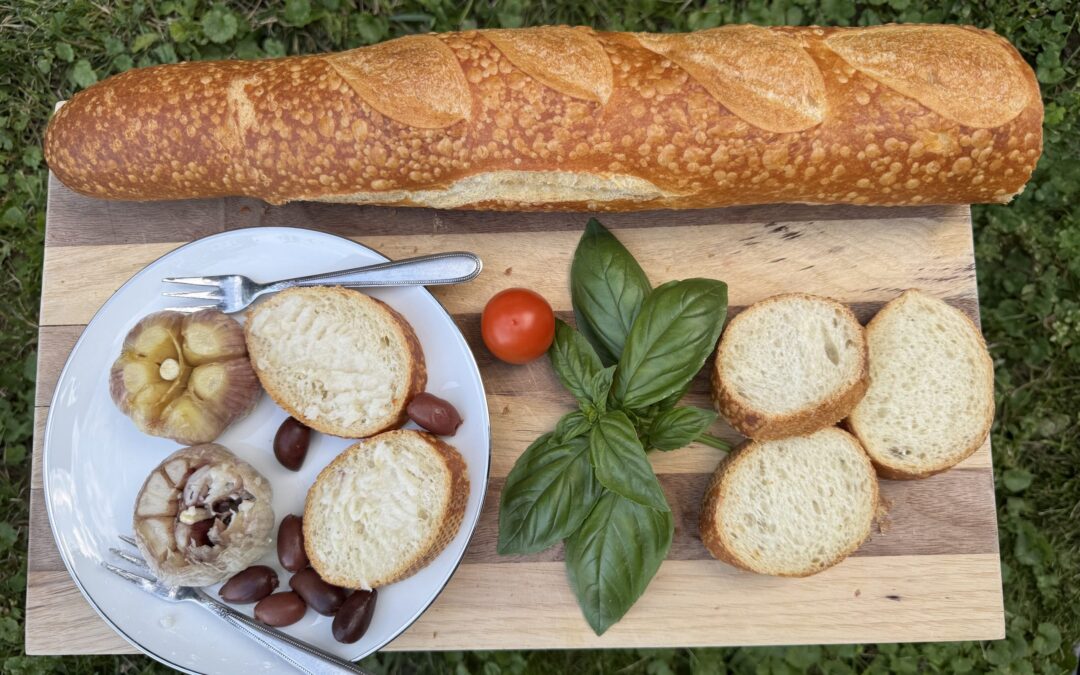 Roasted Garlic Appetizer